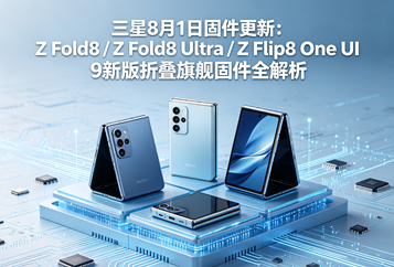 三星8月1日固件更新：Z Fold8 / Z Fold8 Ultra / Z Flip8 One UI 9新版折叠旗舰固件全解析