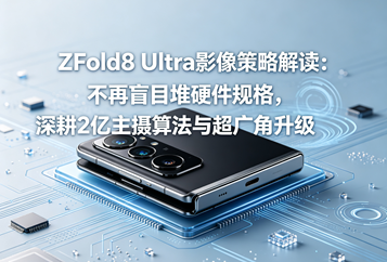 Z Fold8 Ultra影像策略解读：不再盲目堆硬件规格，深耕2亿主摄算法与超广角升级