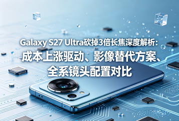 Galaxy S27 Ultra砍掉3倍长焦深度解析：成本上涨驱动、影像替代方案、全系镜头配置对比