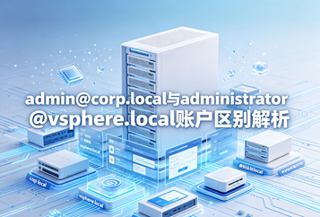 admin@corp.local与administrator@vsphere.local账户区别解析