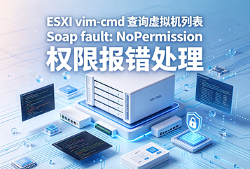 ESXi vim‑cmd 查询虚拟机列表 Soap fault: NoPermission 权限报错处理