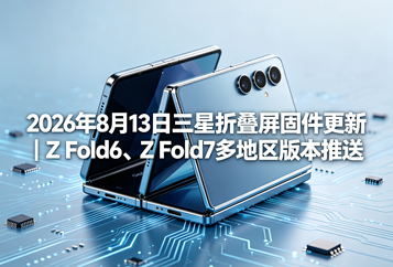 2026年8月13日三星折叠屏固件更新｜Z Fold6、Z Fold7多地区版本推送