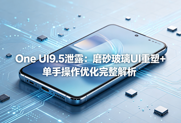 One UI9.5泄露：磨砂玻璃UI重塑+单手操作优化完整解析