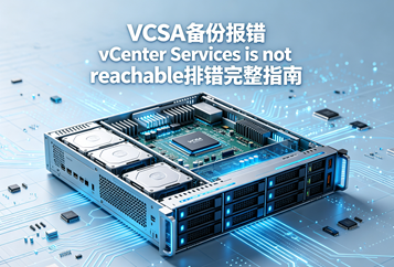 VCSA备份报错 vCenter Services is not reachable排错完整指南