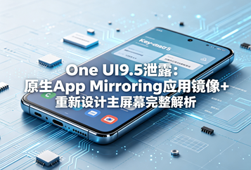 One UI9.5泄露：原生App Mirroring应用镜像+重新设计主屏幕完整解析