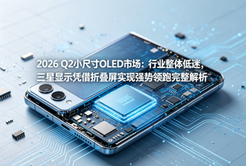 2026 Q2小尺寸OLED市场：行业整体低迷，三星显示凭借折叠屏实现强势领跑完整解析