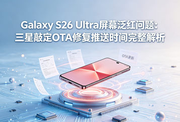 Galaxy S26 Ultra屏幕泛红问题：三星敲定OTA修复推送时间完整解析