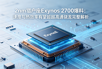 2nm猎户座Exynos 2700爆料：速度与热效率有望超越高通骁龙完整解析
