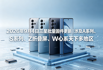 2026年9月4日三星批量固件更新｜涉及A系列、S系列、Z折叠屏、W心系天下多地区