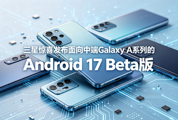三星惊喜发布面向中端Galaxy A系列的Android 17 Beta版