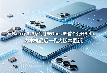 Galaxy S23系列迎来One UI9首个公开Beta，为本机最后一代大版本更新