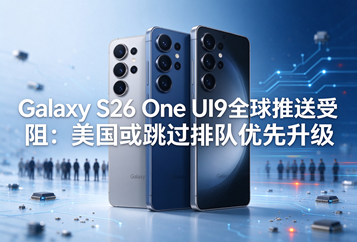 Galaxy S26 One UI9全球推送受阻：美国或跳过排队优先升级