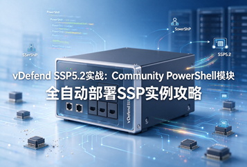 vDefend SSP5.2实战：Community PowerShell模块全自动部署SSP实例攻略