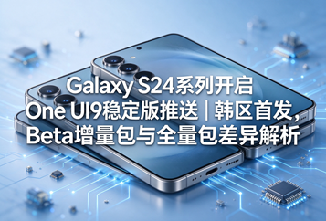 Galaxy S24系列开启One UI9稳定版推送｜韩区首发，Beta增量包与全量包差异解析