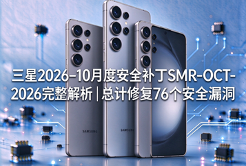 三星2026‑10月度安全补丁SMR‑OCT‑2026完整解析｜总计修复76个安全漏洞