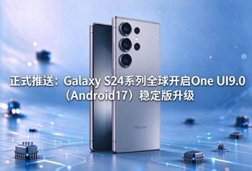 正式推送：Galaxy S24系列全球开启One UI9.0（Android17）稳定版升级