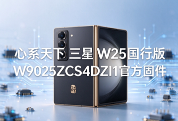 心系天下 三星 W25国行版W9025ZCS4DZI1官方五件套固件下载