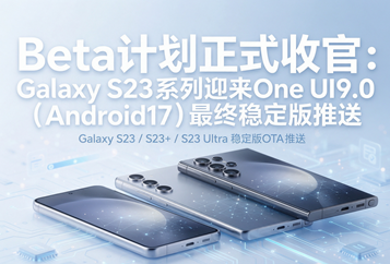 Beta计划正式收官：Galaxy S23系列迎来One UI9.0（Android17）最终稳定版推送