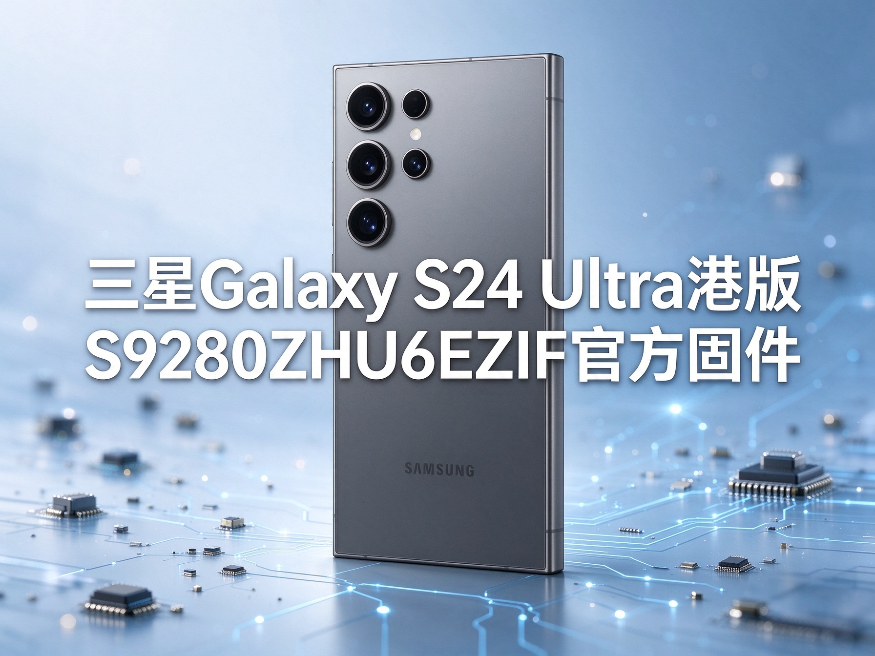 三星Galaxy S24 Ultra港版S9280ZHU6EZIF官方五件套固件下载
